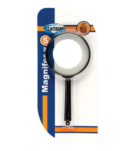 Didinamojo stiklo diam. 60 mm 5x