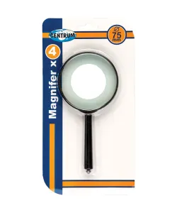 Увеличительное стекло диам. 75 мм 4x