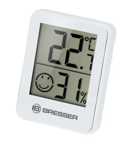 Temeo Hygro Indicator 3-osaline komplekt, valge, BRESSER