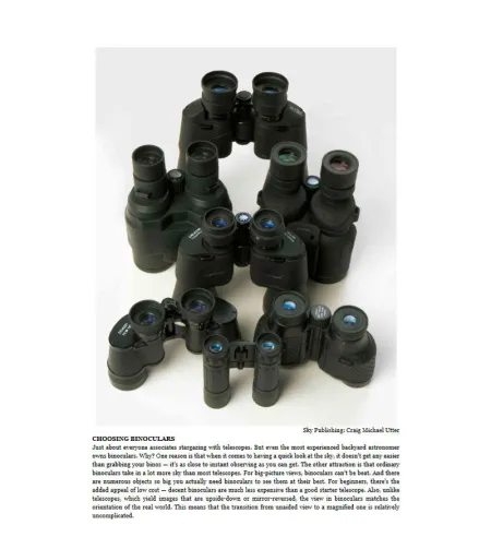 Sky-Publishing Grāmata "Binoklis, svarīgākie momenti"(ENG)