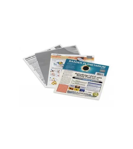 Пленка солнцезащитного фильтра AstroSolar® ECO-size OD 5.0 140x155mm, Baader