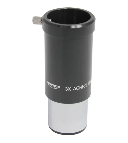 Omegon 3x Barlow lens, achromatic, 1.25"