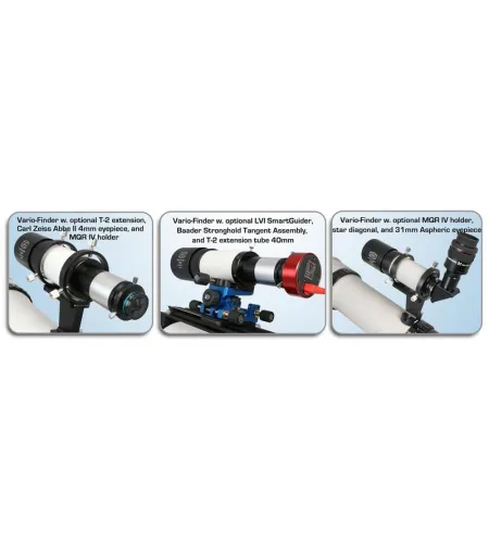 Finder scope with MQR IV bracket, 10x60, Vario-Finder, Baader