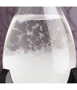 AstroMedia meteoroloģiskā stacija Fitzroy pilienveida negaisa stikls (liels)