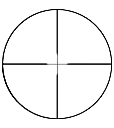 Riflescope, Vixen 4-16x44 with Duplex Reticle