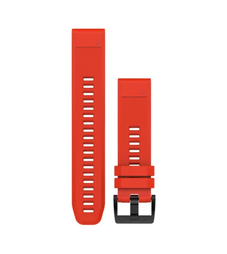Acc,fenix 5 22mm QuickFit Flame Red Silicone Band