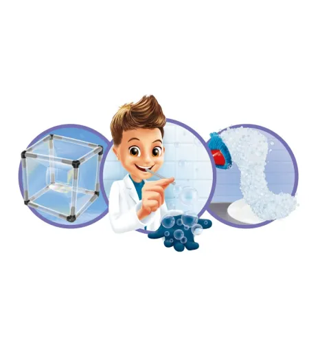 Eksperimentu komplekts, ziepju burbuļi, Buki, Mini Lab