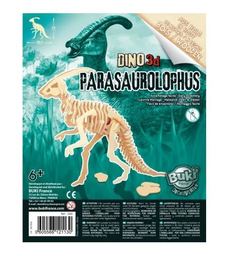 Konstruktor Puidust dinosaurused, Buki