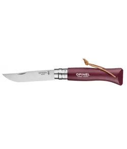 Нож, Opinel Trekking Nr 8 Stainless Steel, Бургунди