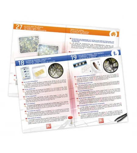 Microscope, Buki, 30 experiments