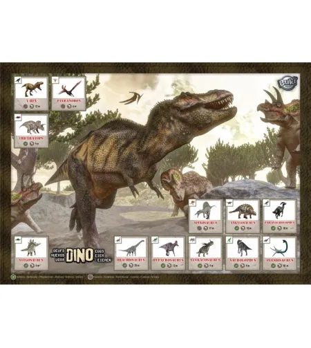 Dino Mega ola, Buki, maxi iepakojums