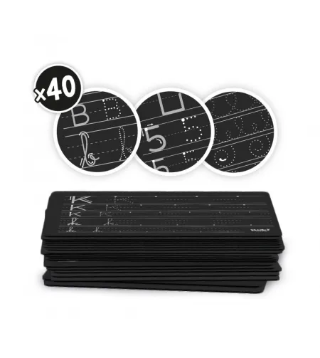 Планшет для прописи, Буки