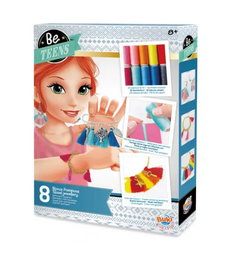 Украшения с кисточками, Buki, Набор для рукоделия