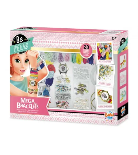 Liels komplekts rokassprādžu aušanai, Buki