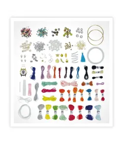 Большой набор для плетения браслетов, Buki