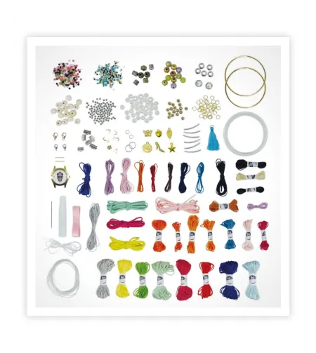 Liels komplekts rokassprādžu aušanai, Buki