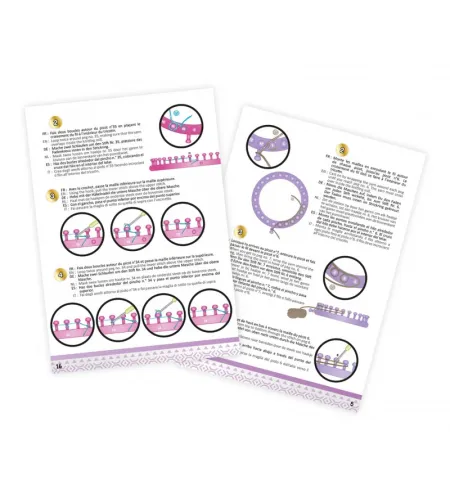 Вязание на круговых спицах, Buki