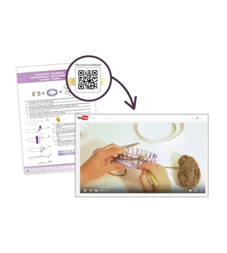 Вязание на круговых спицах, Buki