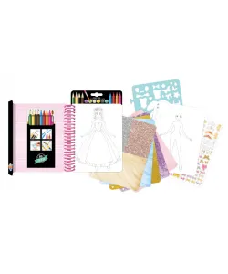 Skiču burtnīca – Princešu kleitas, Buki