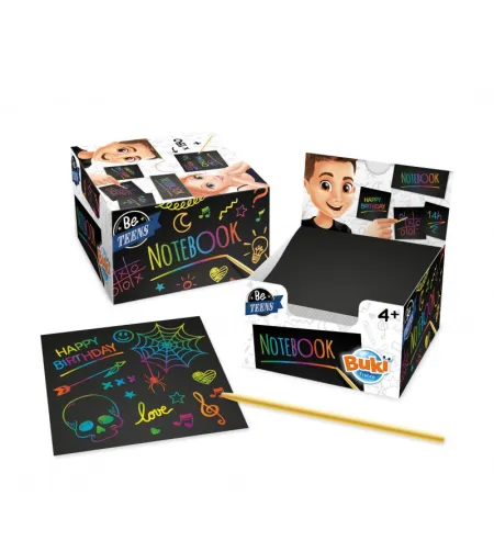 Scratch Notebook 150 scratch sheets , Buki