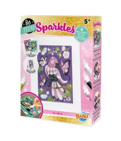 Картинки из блесток, Buki, Бабочки