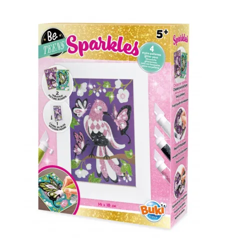 Картинки из блесток, Buki, Бабочки