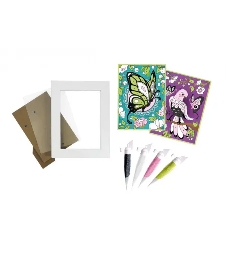 Картинки из блесток, Buki, Бабочки