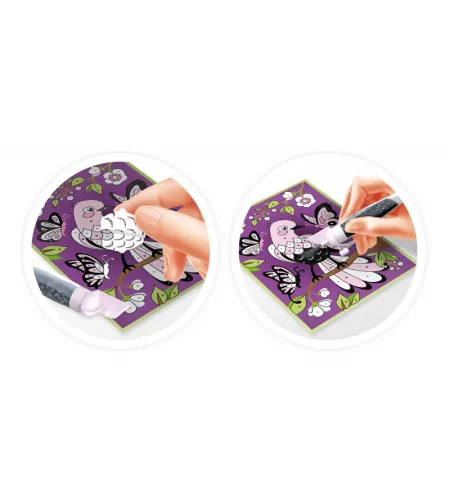 Картинки из блесток, Buki, Бабочки