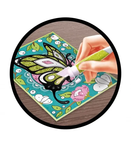 Картинки из блесток, Buki, Бабочки