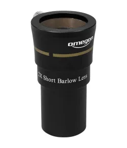 Omegon 1.25'', 2X, 3 Element Barlow eyepiece