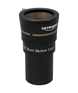 Omegon 1.25'', 2X, 3 Element Barlow eyepiece
