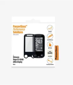 PanzerGlass Shimano Steps E6100 Anti-Glare, Black