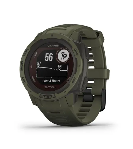 Instinct Solar, Tactical Edition, GPS Watch, Moss, WW