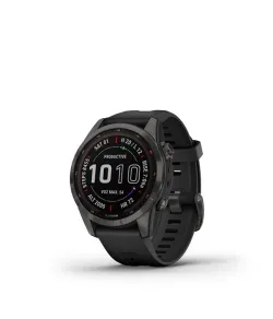 fenix 7S Sapphire Sol,Carbon Gray DLC Ti w/ith Blk Band,EMEA