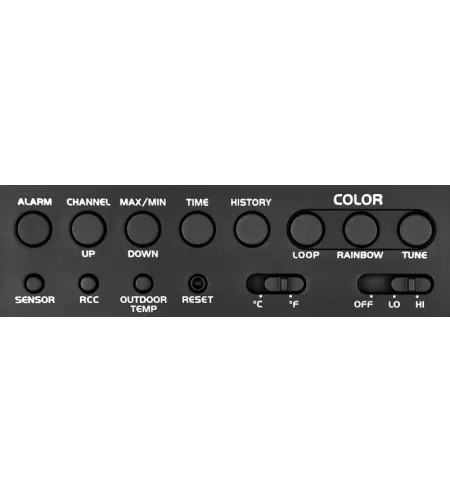 NATIONAL GEOGRAPHIC mitmevärviline juhtmevaba ilmajaam