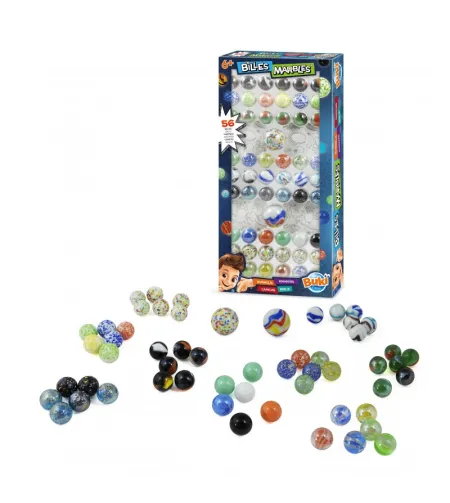 Box of 56 marbles, Buki