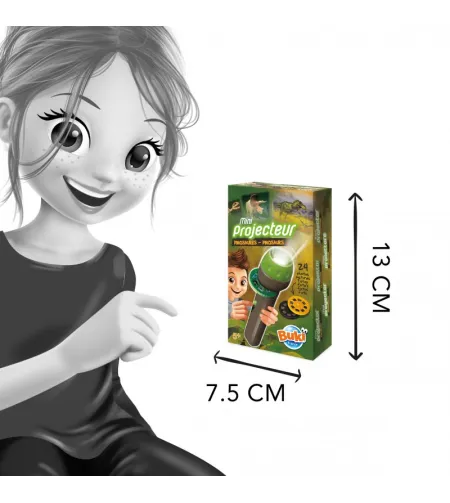 Miniprojektor, Buki, dinosaurused