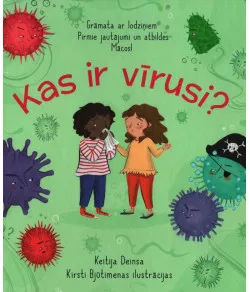 Grāmata ar lodziņiem: Kas ir vīrusi?, DEINSA KEITIJA (LV)