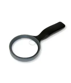 Magnifying glass, Carson 2.5X (90 mm) with handle and 5X spot