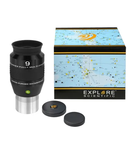 Eyepiece, EXPLORE SCIENTIFIC 120&deg; Ar 9mm (2")
