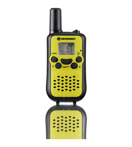 Rācija, BRESSER JUNIOR 2dab. Komplekts ar darbības rādiusu līdz 6 km, zaļā laima