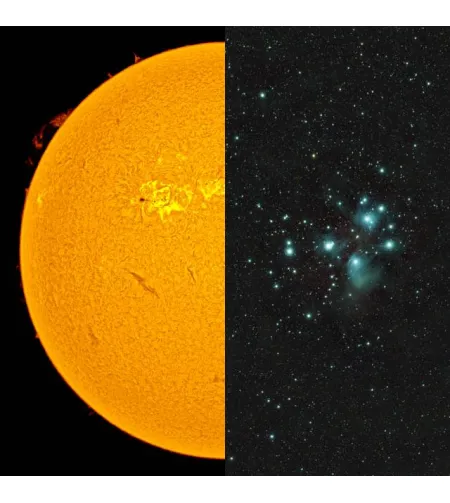 LS60MT/B1200FT mitmeotstarbeline ED-teleskoop päikese ja öötaeva jaoks, LUNT