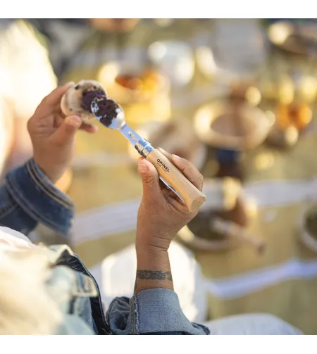 Piknika komplekts - dakša un karote nazim Nr. 8, Opinel