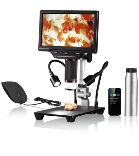 Digital Microscope WiFi 1080P 2L with LCD Screen, BRESSER