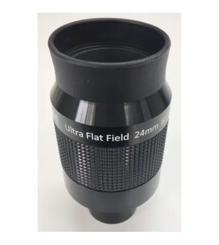 24 mm 65&deg; 1,25 colio itin plokščio lauko okuliaras