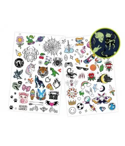 75 mahapestavat tätoveeringut - fosforestseeruvad, Buki