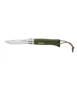 Opinel Trekking Nr 8 из нержавеющей стали, цвет хаки