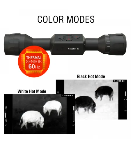 Termograafiline sihik ATN MARS LTV 320 3-9X 19 mm 320x240 px / 12 μm