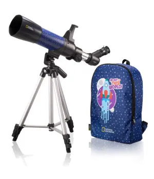 Children's Telescope with Application and backpack, 70/400,140x  NATIONAL GEOGRAPHIC