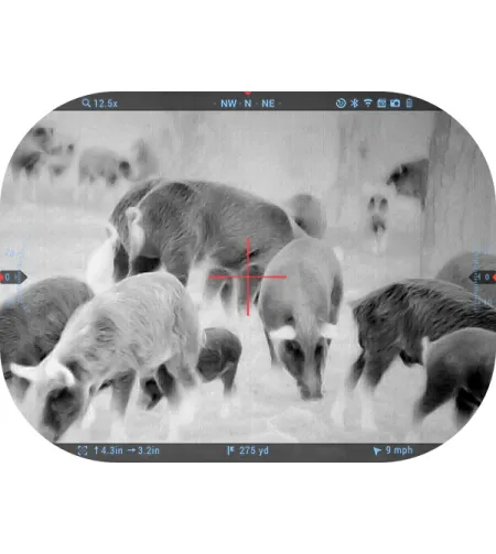 Termograafiline sihik MARS 5 LRF 320 3-12X 12 MICRON Smart HD Thermal Rifle Scope ATN